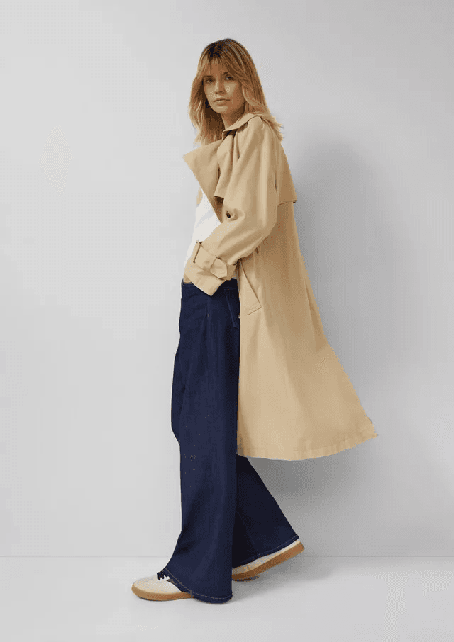 Γυναικεία Καπαρντίνα Μπεζ S.Oliver 2173521-8170