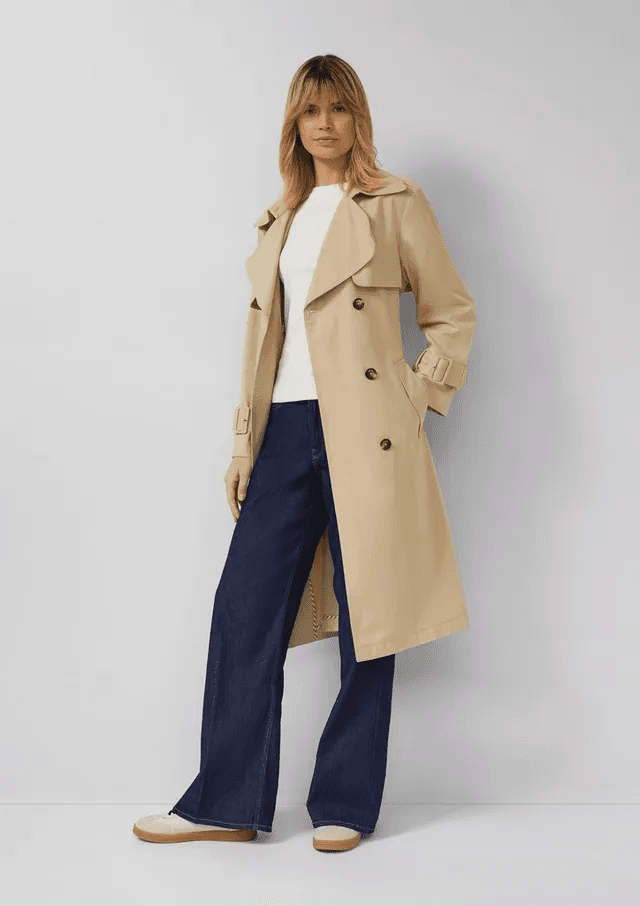 Γυναικεία Καπαρντίνα Μπεζ S.Oliver 2173521-8170