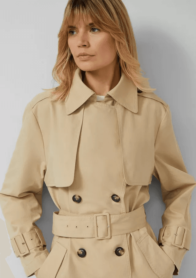 Γυναικεία Καπαρντίνα Μπεζ S.Oliver 2173521-8170