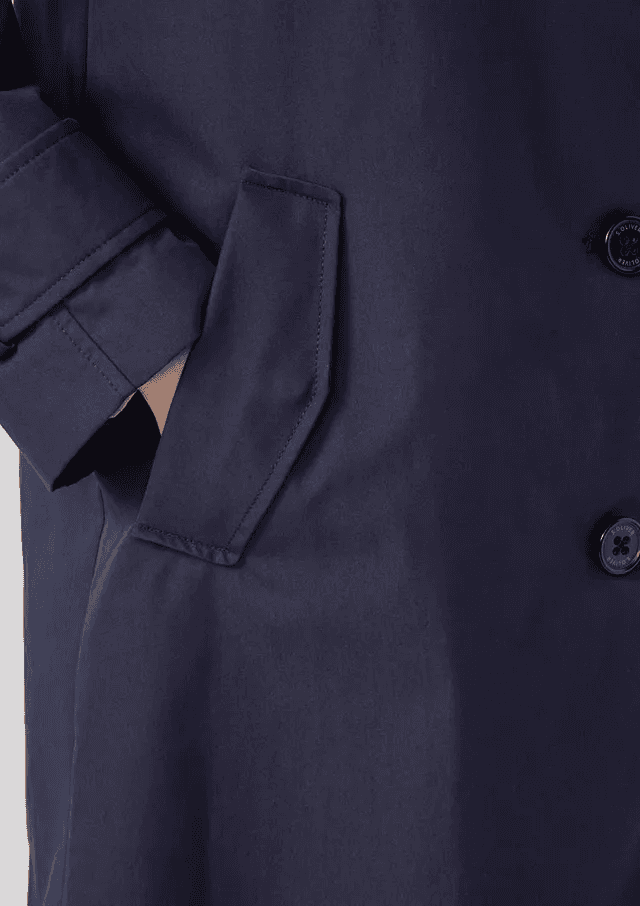 Γυναικεία Καπαρντίνα Navy Μπλε S.Oliver 2173525-5959