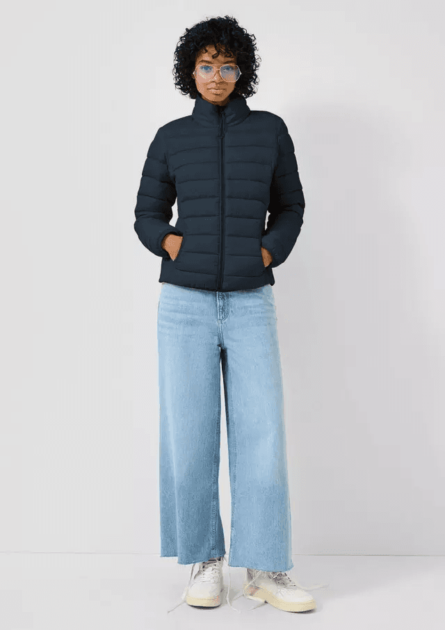 Γυναικείο Μπουφάν Navy Μπλε S.Oliver 2173777-5820