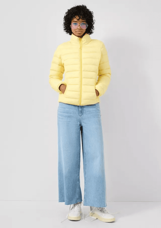 Γυναικείο Μπουφάν Κίτρινο S.Oliver 2173777-1105