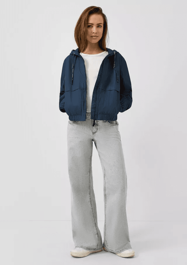 Γυναικείο Μπουφάν Navy Μπλε S.Oliver 2173847-5820