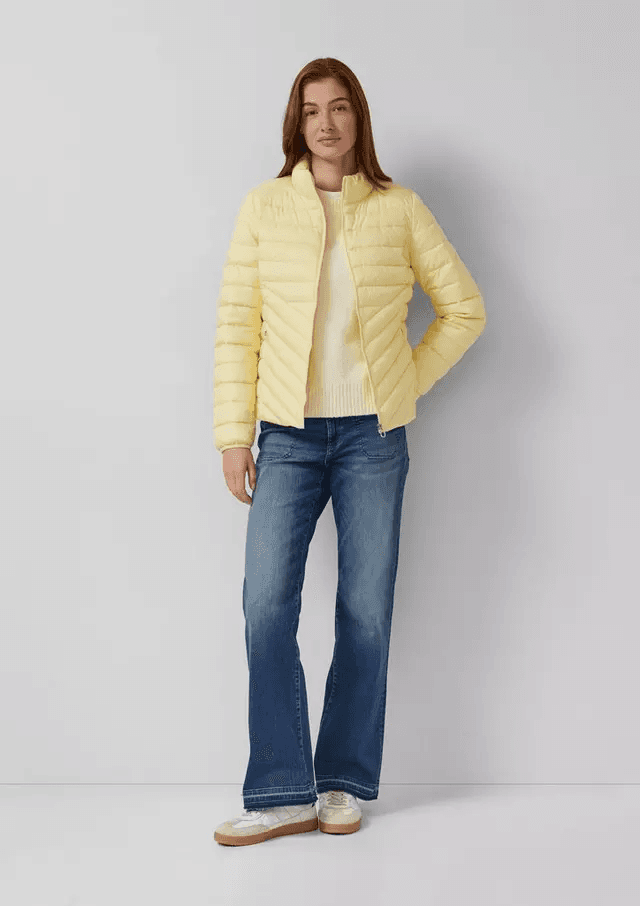 Γυναικείο Μπουφάν Κίτρινο S.Oliver 2174153-1015