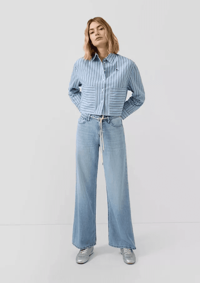 Γυναικείο Τζιν Γαλάζιο S.Oliver 2174406-52Υ9