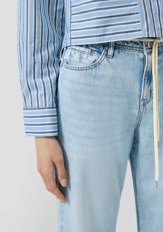 Γυναικείο Τζιν Γαλάζιο S.Oliver 2174406-52Υ9