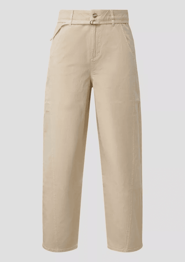 Γυναικείο Παντελόνι Μπεζ S.Oliver 2174742-8000