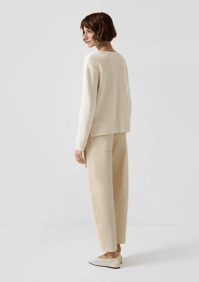 Γυναικείο Παντελόνι Μπεζ S.Oliver 2174742-8000