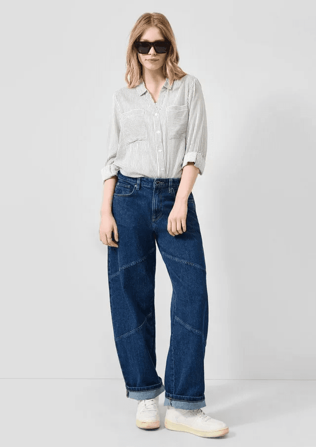 Γυναικείο Πουκάμισο Λευκό S.Oliver 2175171-02G0