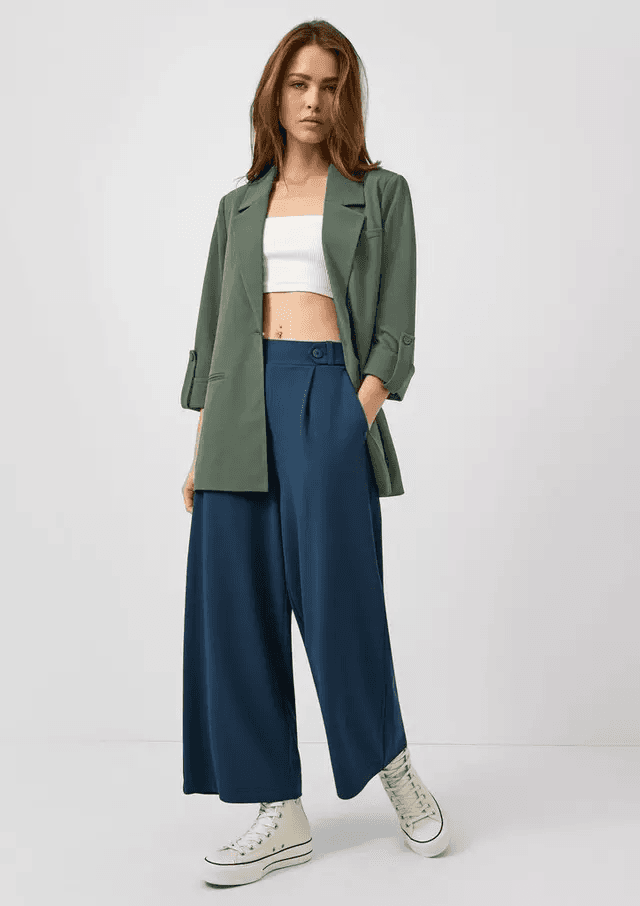 Γυναικείο Σακάκι Πράσινο S.Oliver 2175406-7927