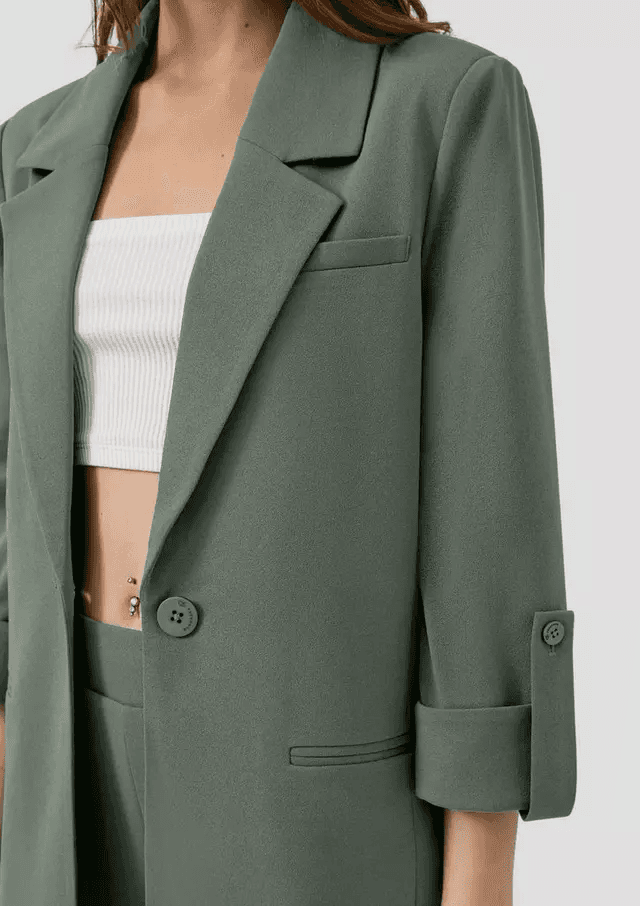 Γυναικείο Σακάκι Πράσινο S.Oliver 2175406-7927