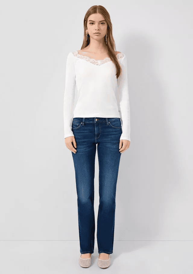 Γυναικείο Τζιν Navy Μπλε S.Oliver 2177371-58Ζ7