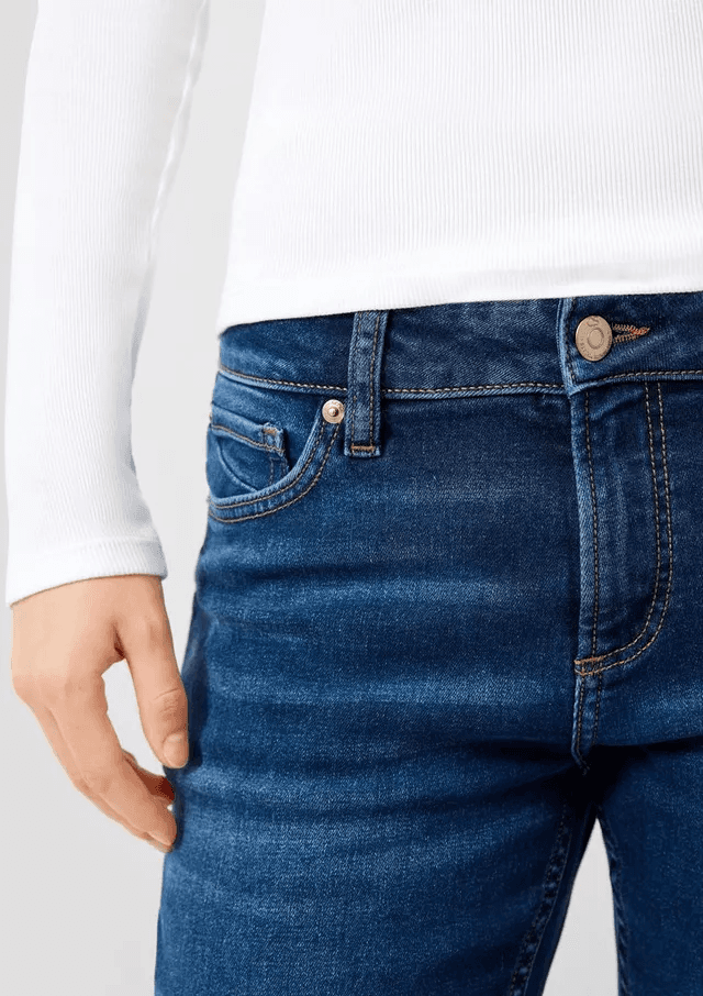 Γυναικείο Τζιν Navy Μπλε S.Oliver 2177371-58Ζ7