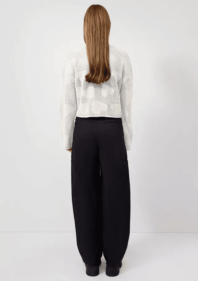 Γυναικείο Πουλόβερ Λευκό S.Oliver 2177596-02X0