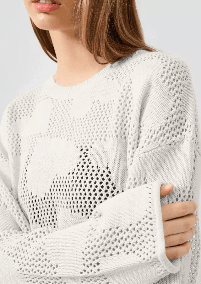 Γυναικείο Πουλόβερ Λευκό S.Oliver 2177596-02X0