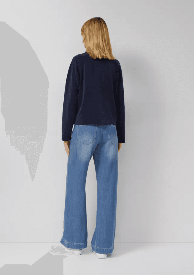 Γυναικεία Ζακέτα Navy Μπλε S.Oliver 2179667-5959