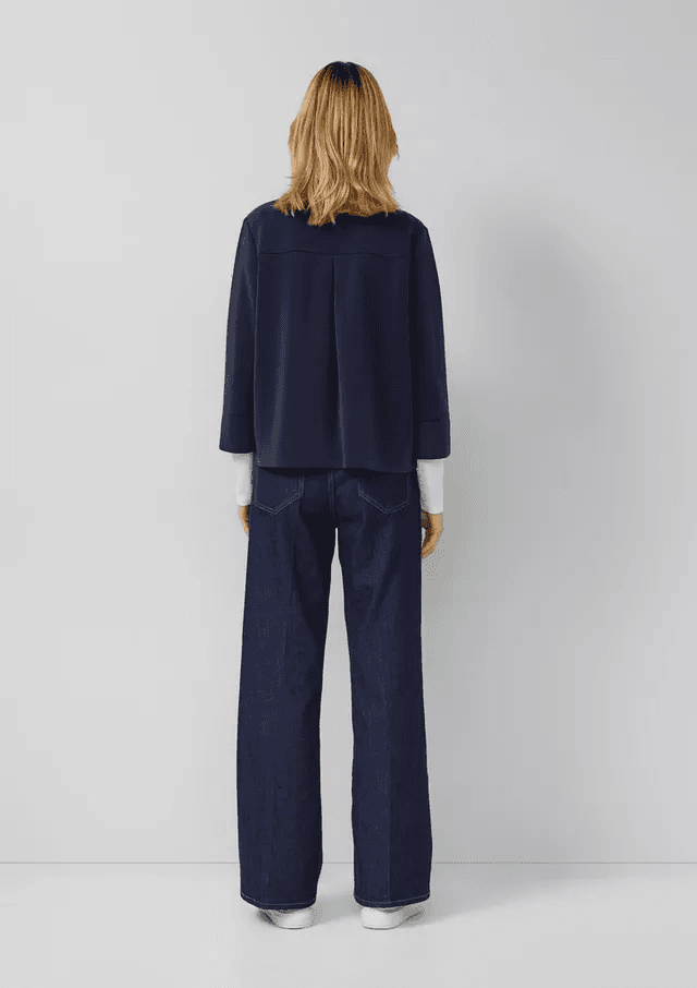 Γυναικεία Ζακέτα Navy Μπλε S.Oliver 2180105-5959