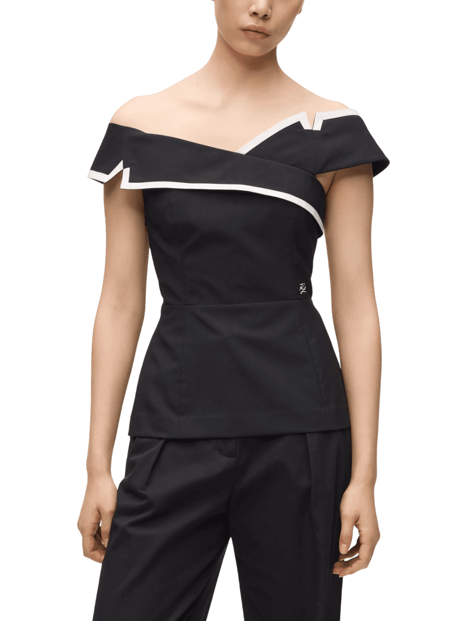 Women's Tops Karl Lagerfeld Black