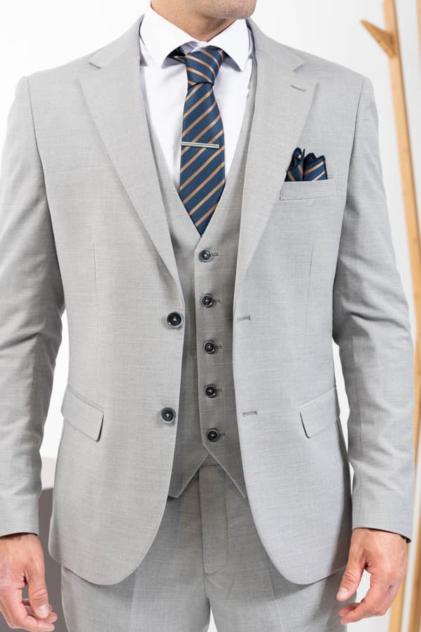 Ανδρικό Κοστούμι Γκρι Vittorio 10024RIBERA-GREY