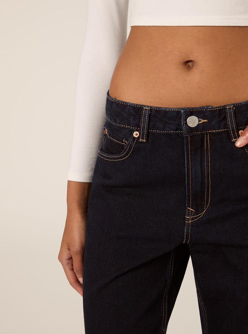 Γυναικείο Straight Τζιν Navy Μπλε Alcott 5T0082DOAX15-D001