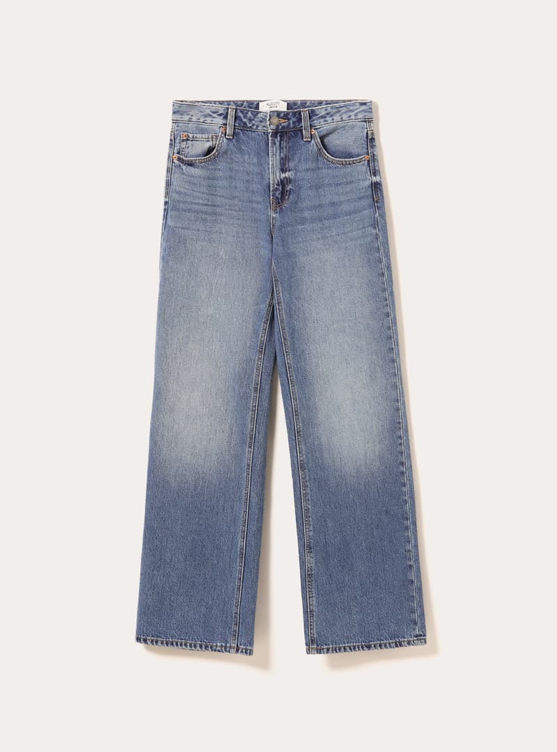 Γυναικείο Straight Τζιν Μπλε Alcott 5T0082DOAX15-D003