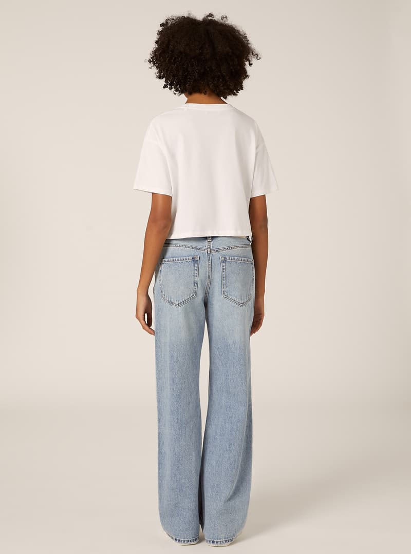 Γυναικείο Straight Τζιν Γαλάζιο Alcott 5T0082DOAY15-D006