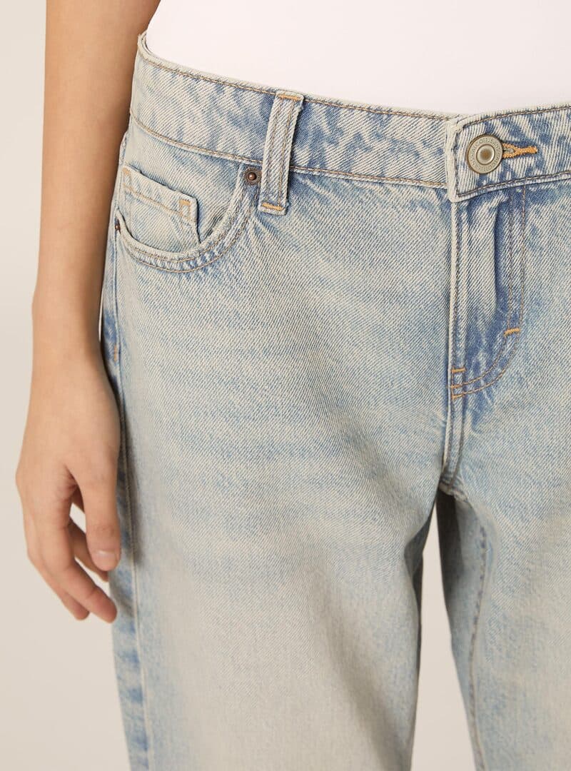 Γυναικείο Straight Τζιν Γαλάζιο Alcott 5T0119DOAX15-D006