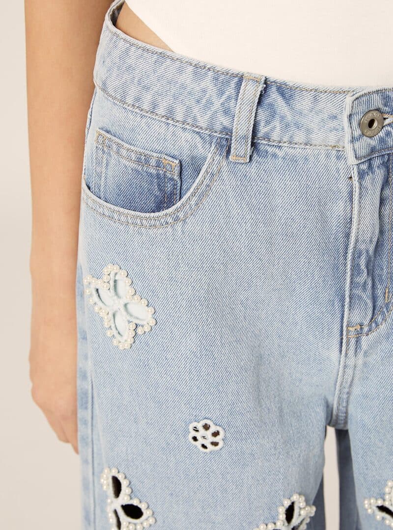 Γυναικείο Straight Τζιν Γαλάζιο Alcott 5T0162DOAY16-D006