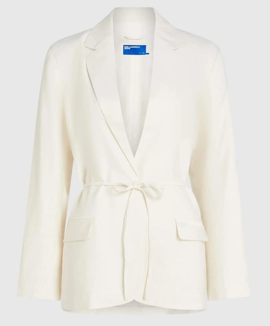 Γυναικείο Σακάκι Off White Karl Lagerfeld Jeans B2W14030-110 OFF WHITE