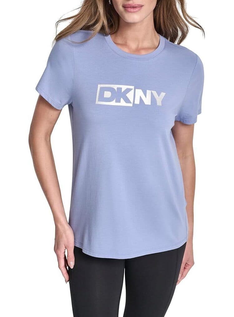 Γυναικείο Logo T-shirt Μπλε DKNY DP6T5894-QHN