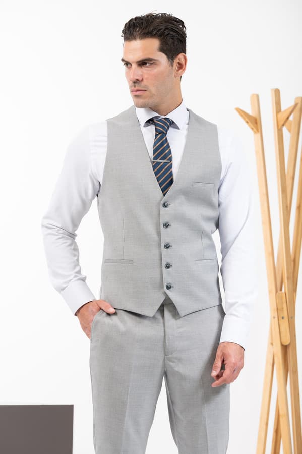 Ανδρικό Κοστούμι Γκρι Vittorio 10024RIBERA-GREY