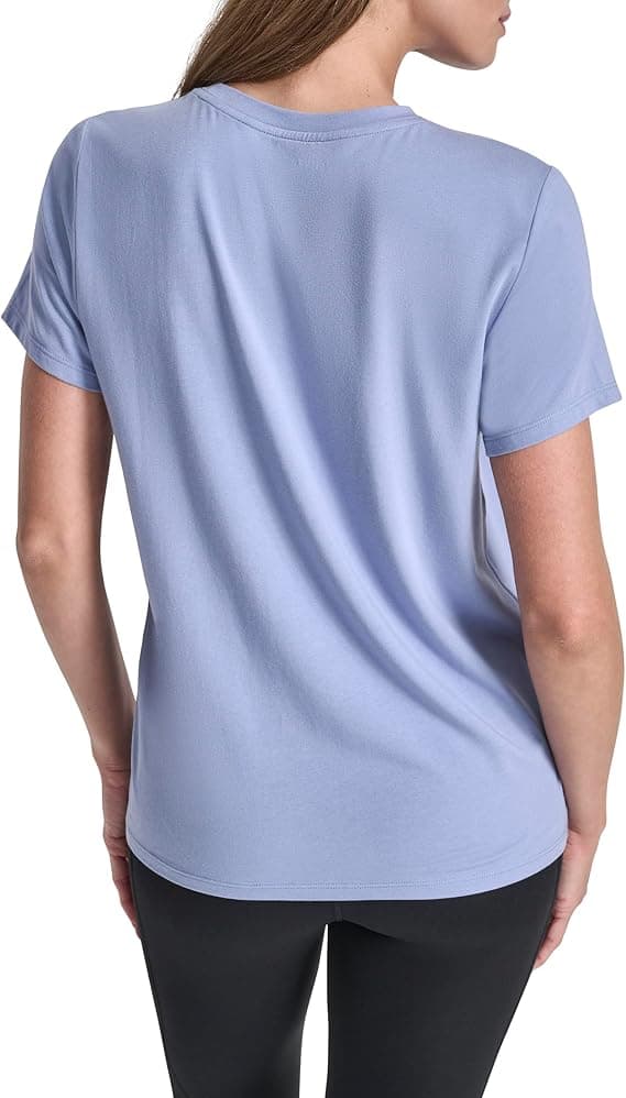 Γυναικείο Logo T-shirt Μπλε DKNY DP6T5894-QHN