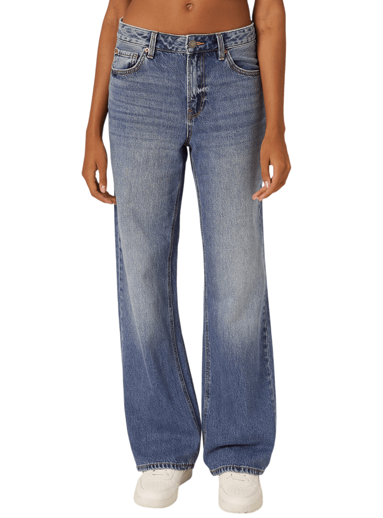 Γυναικείο Straight Τζιν Μπλε Alcott 5T0082DOAX15-D003