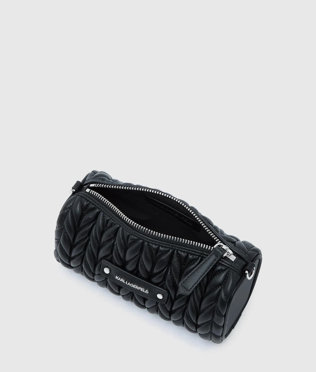 Γυναικείο K/Weave Τσαντάκι Μαύρο Karl Lagerfeld B2W30279-1AV BLACK NICKEL