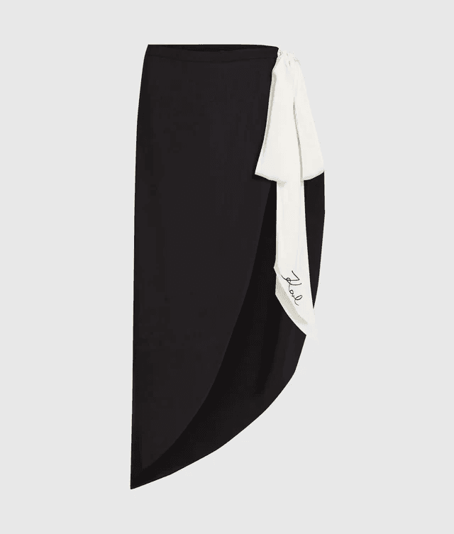 Γυναικείο Παρεό Μαύρο Karl Lagerfeld B2W46035-999 Black