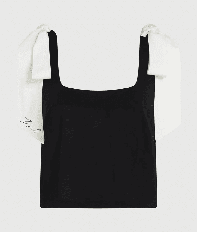 Γυναικείο Τοπ Μαύρο Karl Lagerfeld B2W46036-999 Black