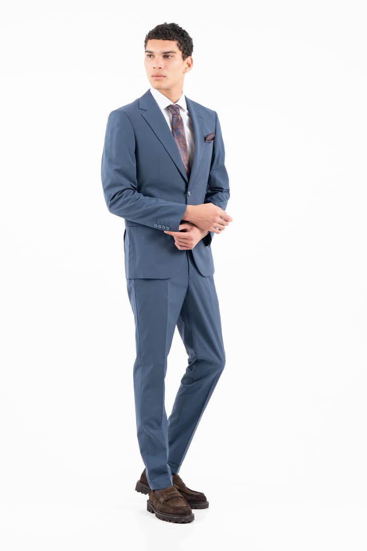 Ανδρικό Κοστούμι Μπλε Vittorio DOLCE-PETROL