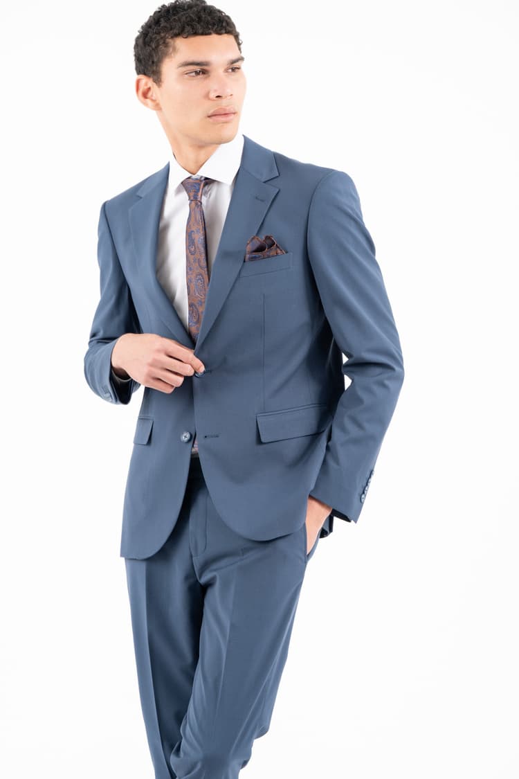 Ανδρικό Κοστούμι Μπλε Vittorio DOLCE-PETROL