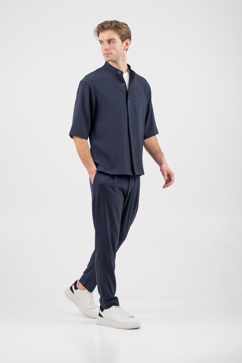 Ανδρικό Παντελόνι Navy Μπλε Vittorio MORRONP-BLUE