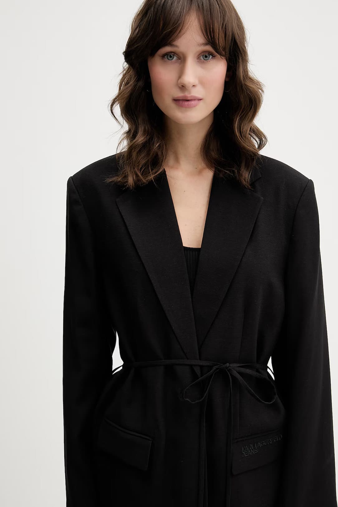 Γυναικείο Σακάκι Μαύρο Karl Lagerfeld Jeans B2W14030-999 BLACK