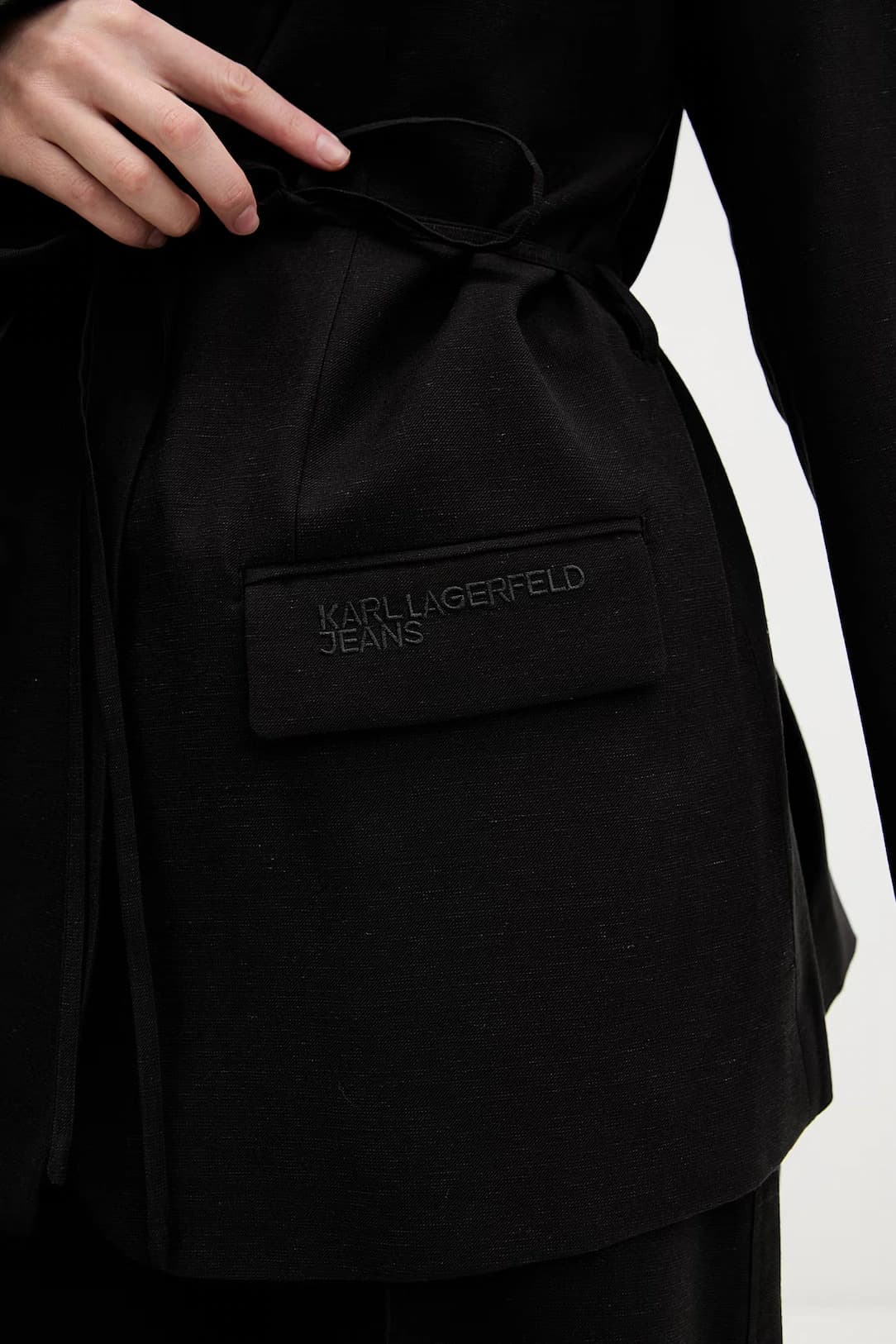 Γυναικείο Σακάκι Μαύρο Karl Lagerfeld Jeans B2W14030-999 BLACK