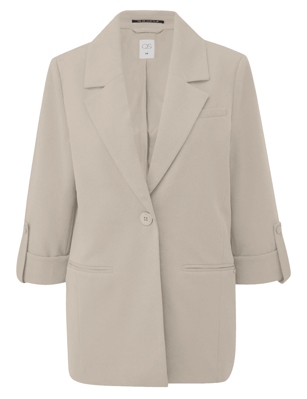Γυναικείο Σακάκι Μπεζ S.Oliver 2175406-8160