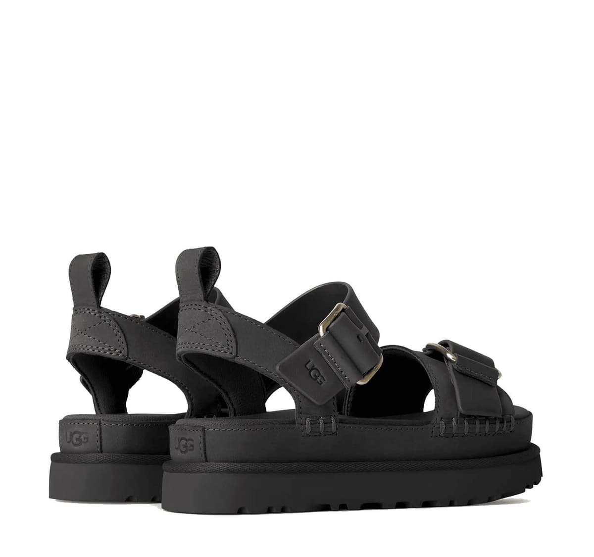Goldenstar Villa Leather Platform Sandals Women Ugg
