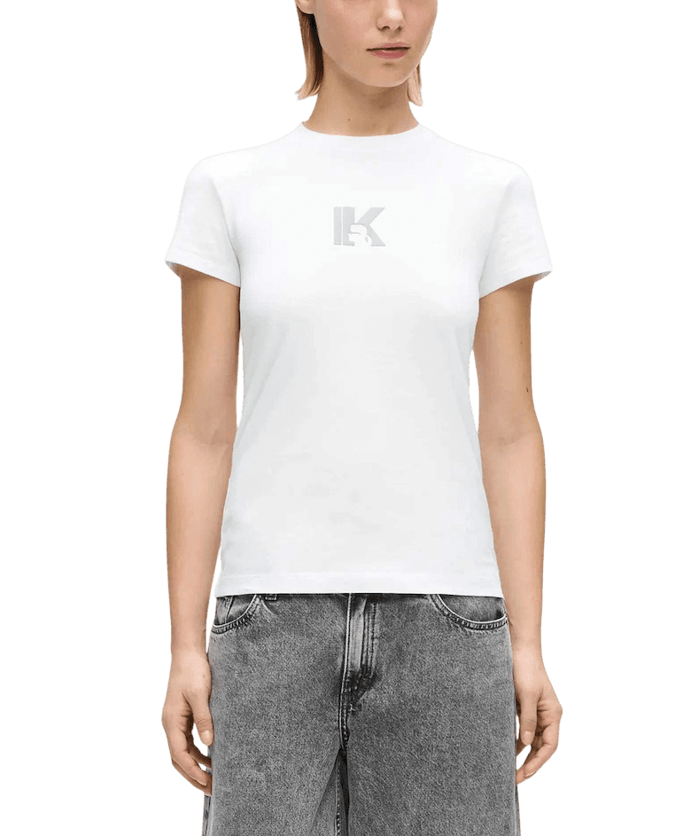 Women's T-Shirts Karl Lagerfeld White
