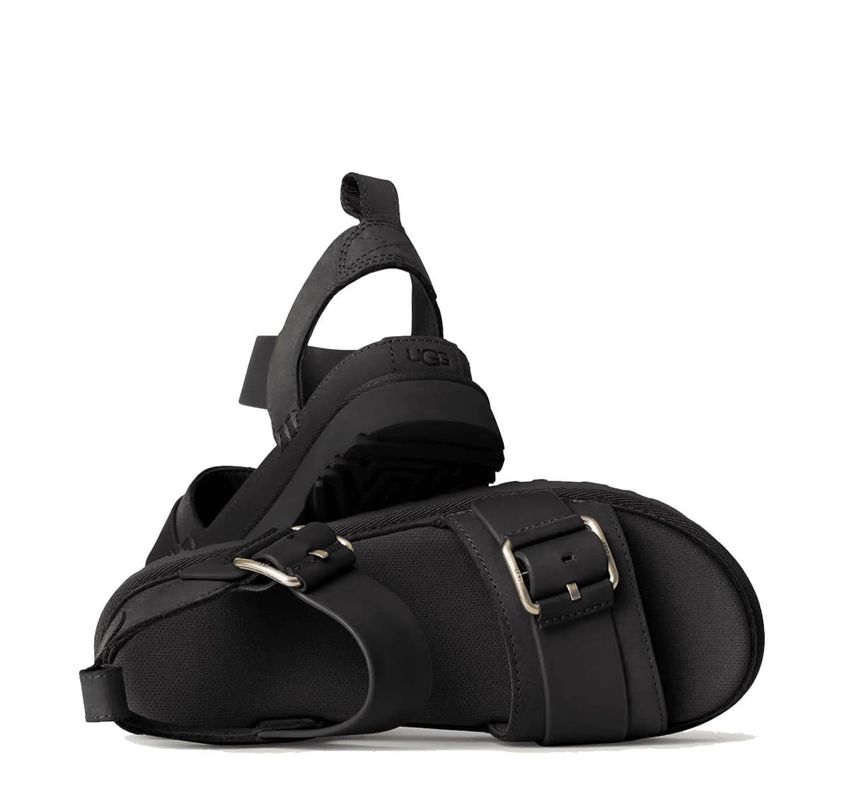 Goldenstar Villa Leather Platform Sandals Women Ugg