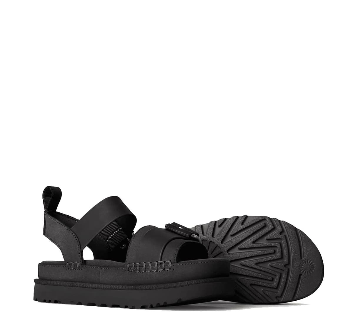 Goldenstar Villa Leather Platform Sandals Women Ugg