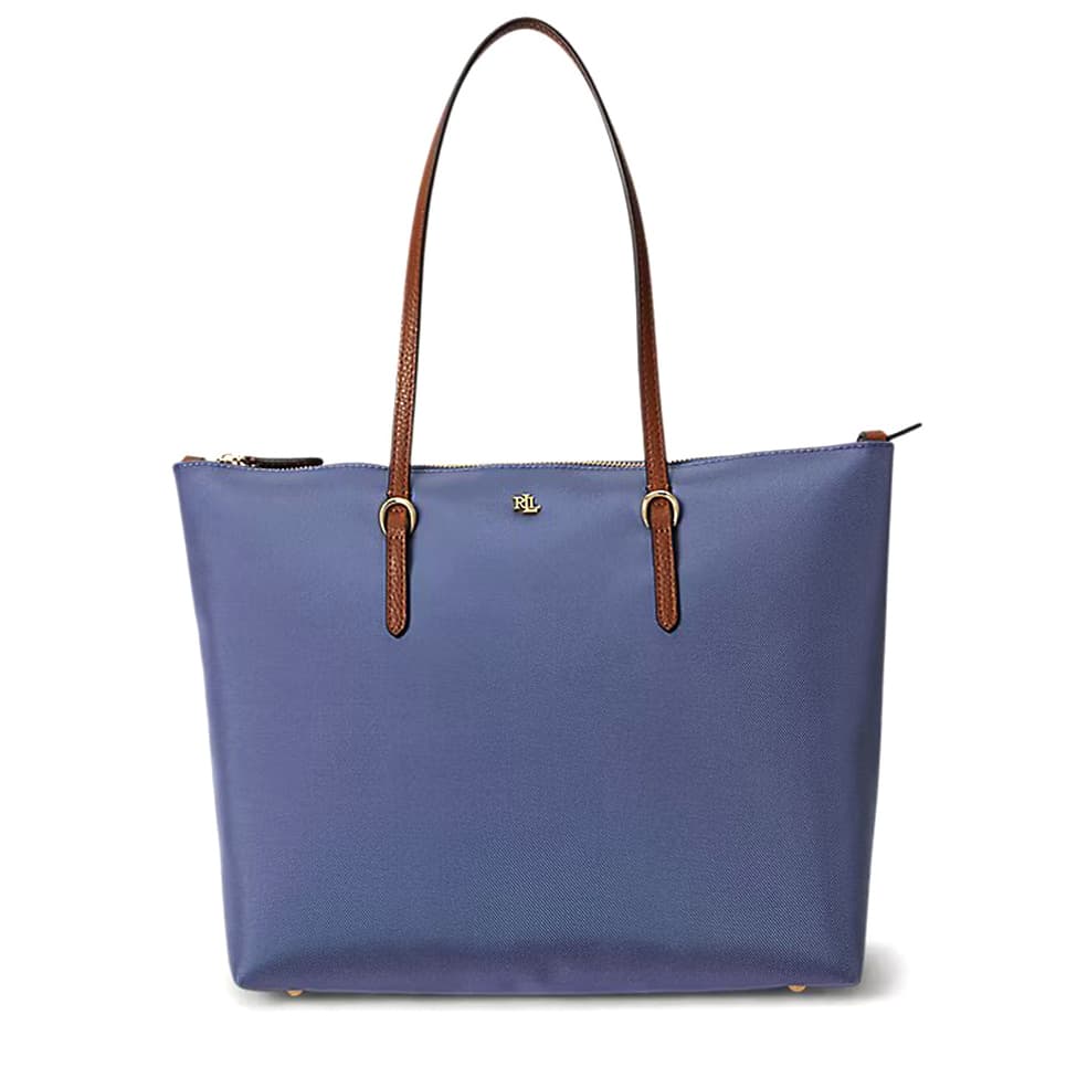 Γυναικεία Keaton Τσάντα Μπλε Ralph Lauren 431916737047-BLUE/TAN