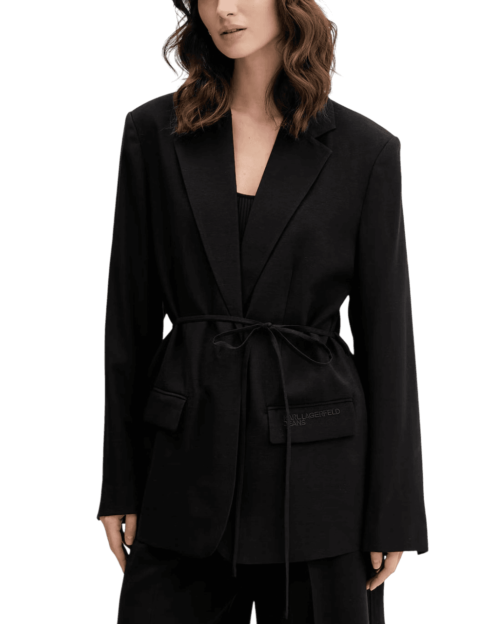 Γυναικείο Σακάκι Μαύρο Karl Lagerfeld Jeans B2W14030-999 BLACK