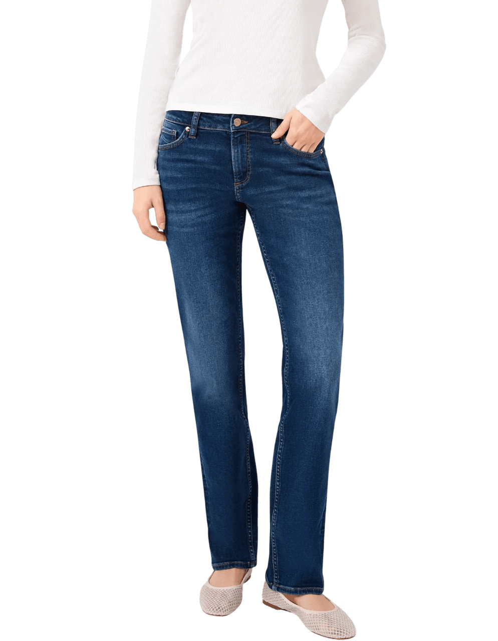 Γυναικείο Τζιν Navy Μπλε S.Oliver 2177371-58Ζ7
