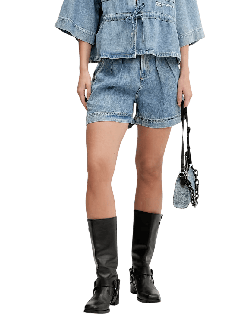 Women's Shorts Karl Lagerfeld Blue